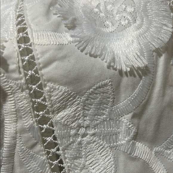 INC International Concepts Elegant White Floral Women's Jacket - Picture 8 of 10